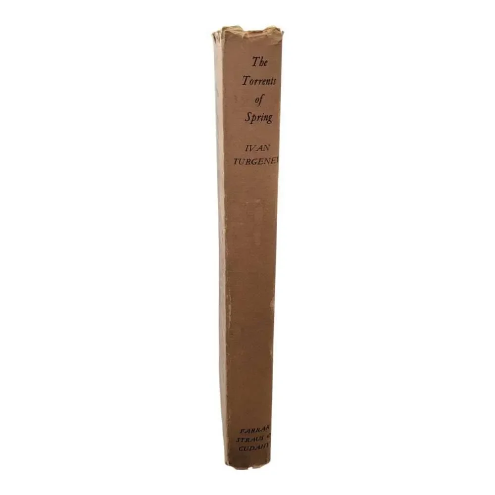 The Torrents of Spring Ivan Turgenev 1st Edition Hardcover Book 1959 Dust Jacket